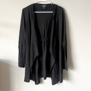 VERVE Ami Black Hooded Cardigan